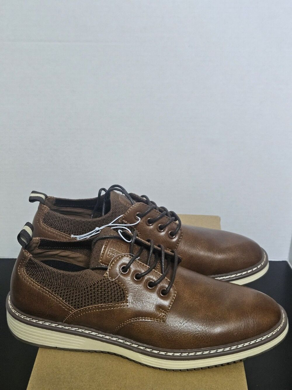 Sz 8 - Steve Madden P-Kenson Hybrid Derby Shoes Brown